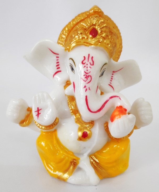Picture11 Ganesha Statue (Size: 3 inches, Model No:MAA3006) - Image 1