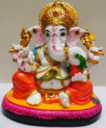 Ganesha Statue ( Size: 7.8 inches, Model No: G9) - Image 2