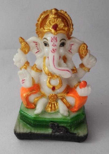 Ganesha Statue (Size: 3 inches, Model No:MAA3017)