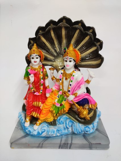 Laxmi Vishnu (Size: 7-8 inches, Model No:VL)