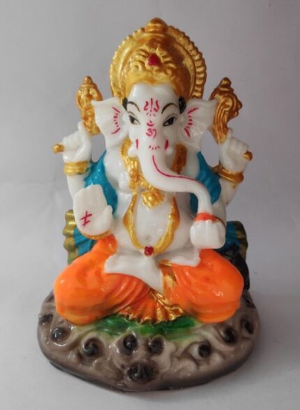 Ganesha Statue (Size: 4 inches, Model No:MAA4003)