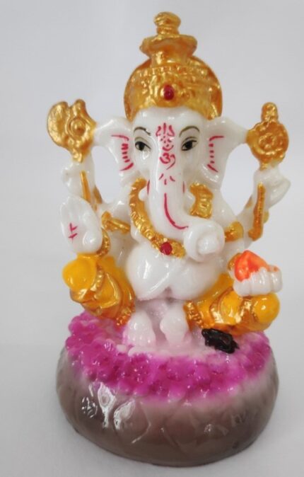 Ganesha Statue (Size: 3 inches, Model No:MAA3003)